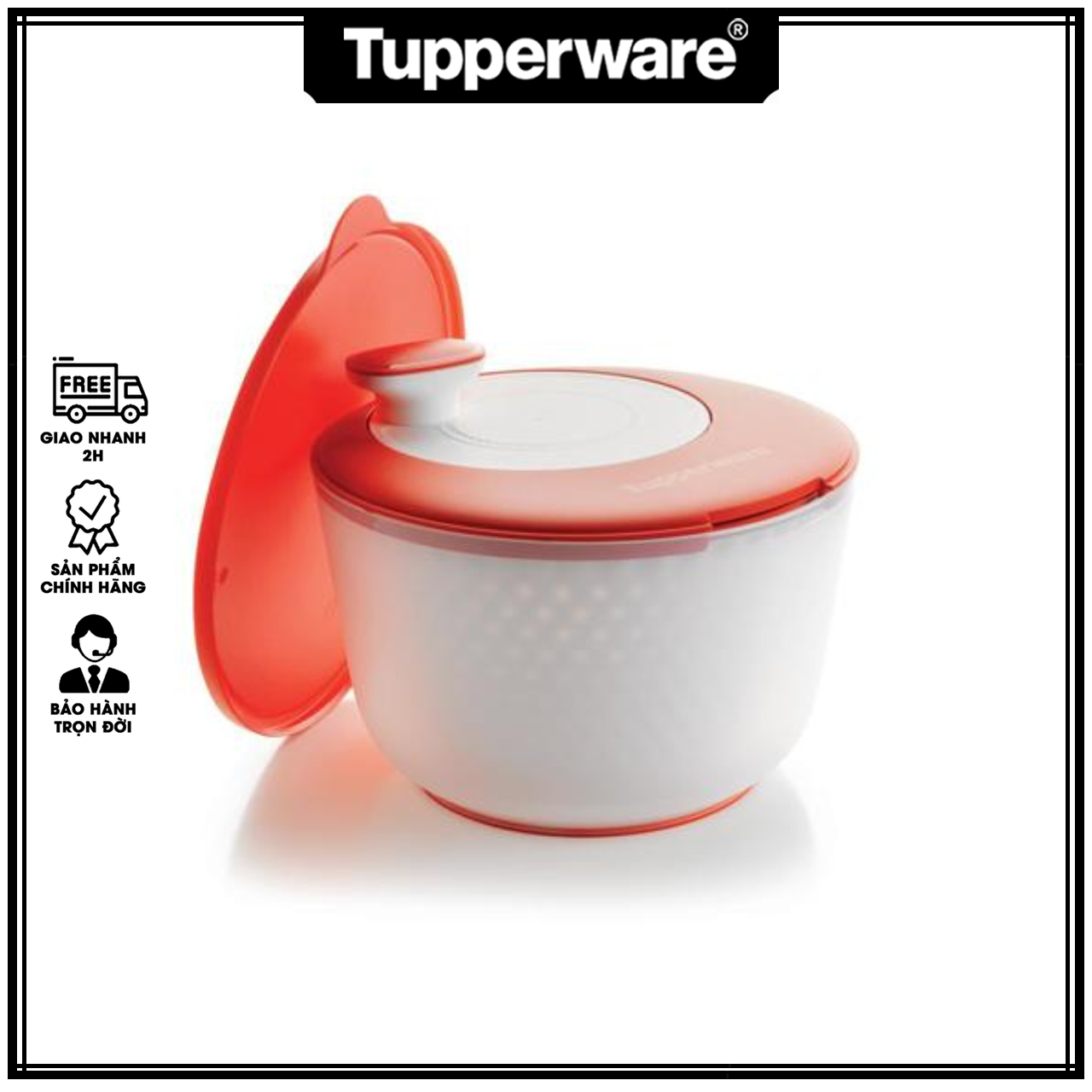 Dụng cụ quay rau Spinning Chef - Tupperware