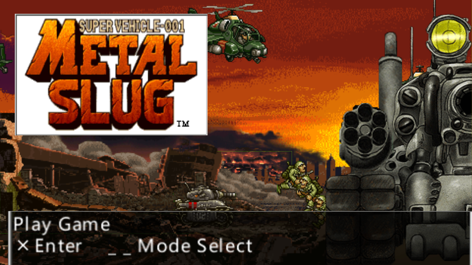 Game PS2 RAMBO LÙN - METAL SLUG ANTHOLOGY 7 in 1