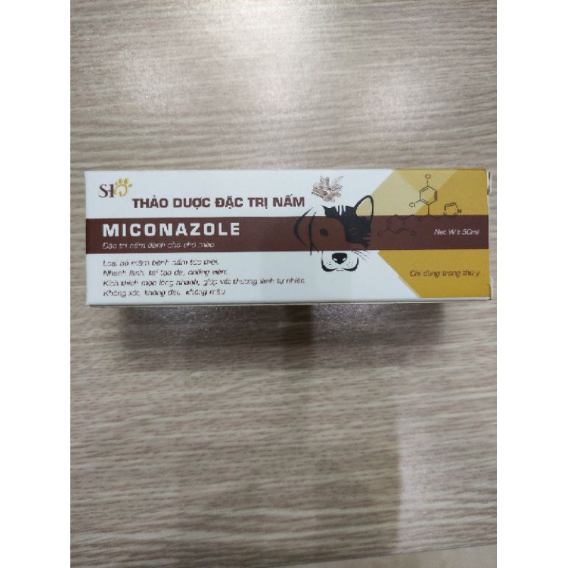 Thảo dược nấm Miconazole cho chó mèo
