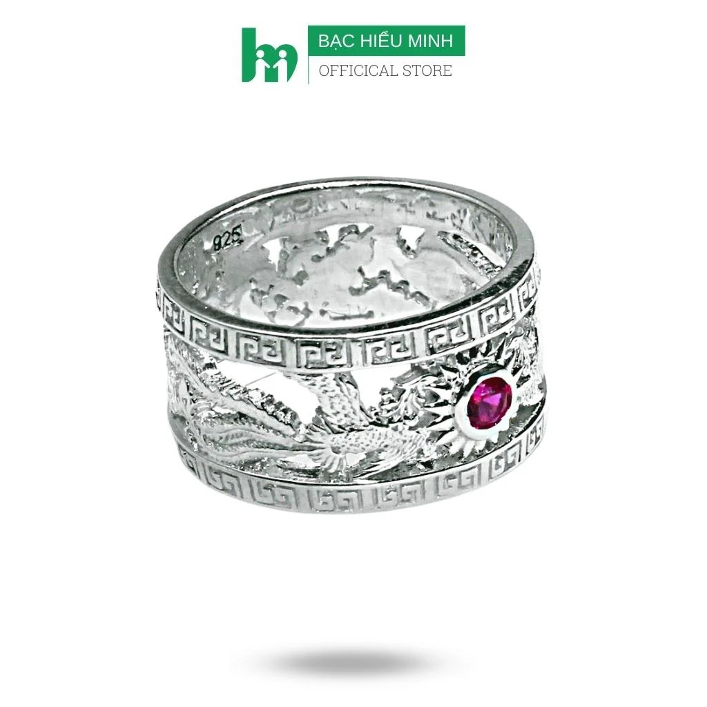 Nhẫn nữ bạc hiểu minh nu084