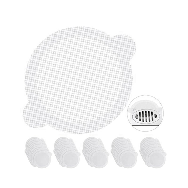Shower Drain Hair Catcher 100 PCS,Disposable Shower Drain Hair Catcher