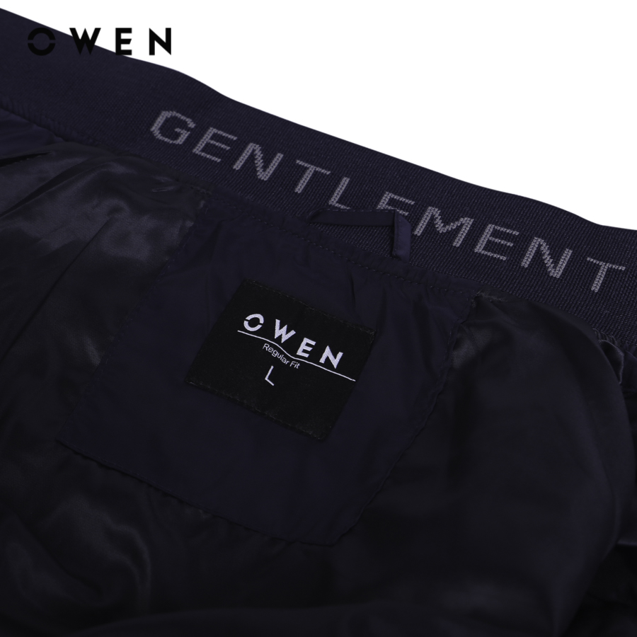 OWEN - Jacket Regular Fit JK231633 màu Navy chất liệu Polyester