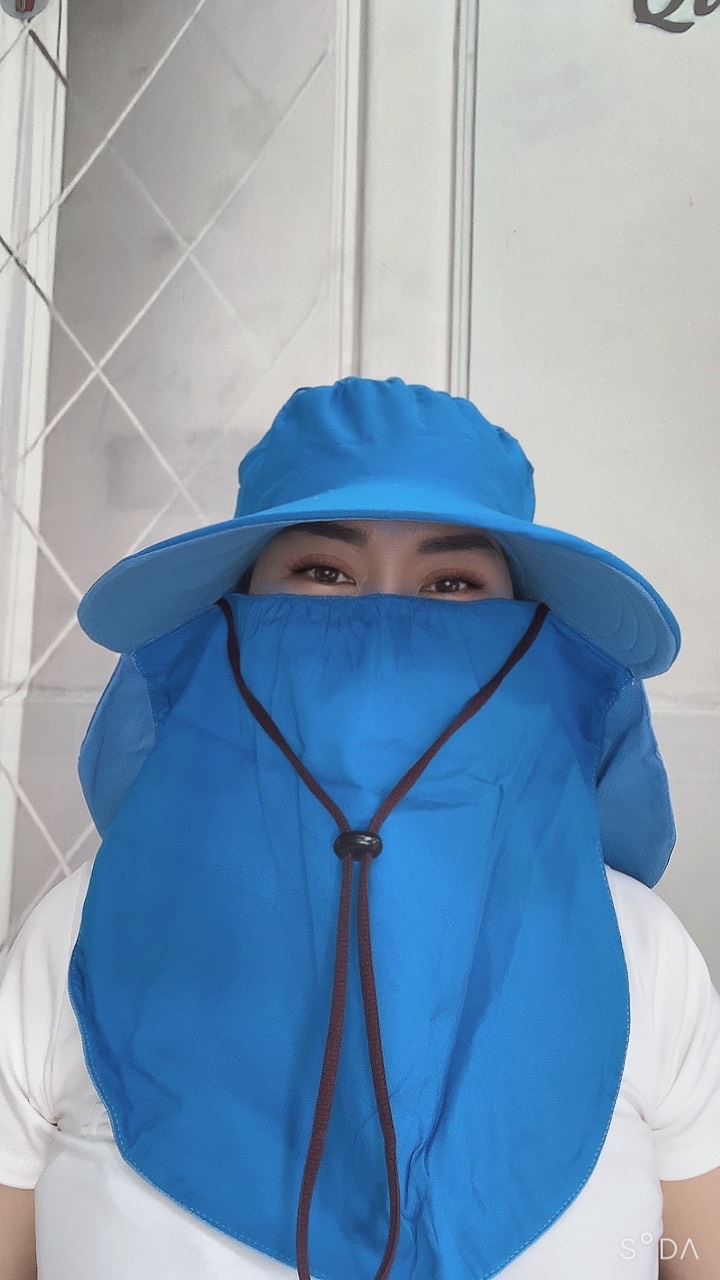 [MUA NÓN TẶNG VỚ] Mũ Nón chống nắng 2 lớp vải dầy