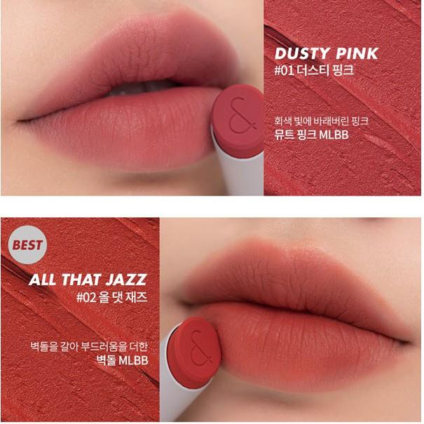 ❐ Son Romand Zero Gram Matte Lipstick Zero Gram Romand Sunset Edition Limited