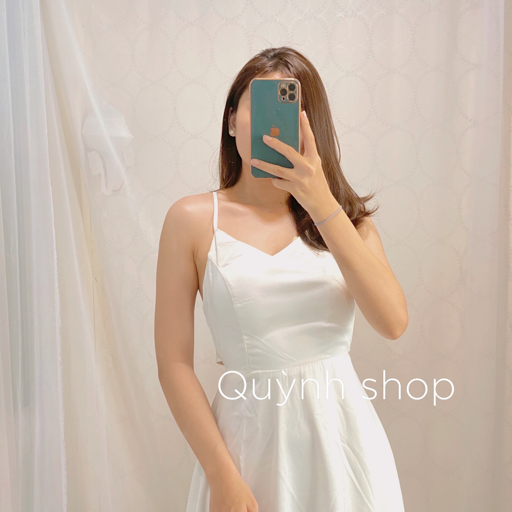 [HCM][mẫu mới 2021] đầm maxi đan dây thắt nơ lưng chất lụa mềm cao cấp