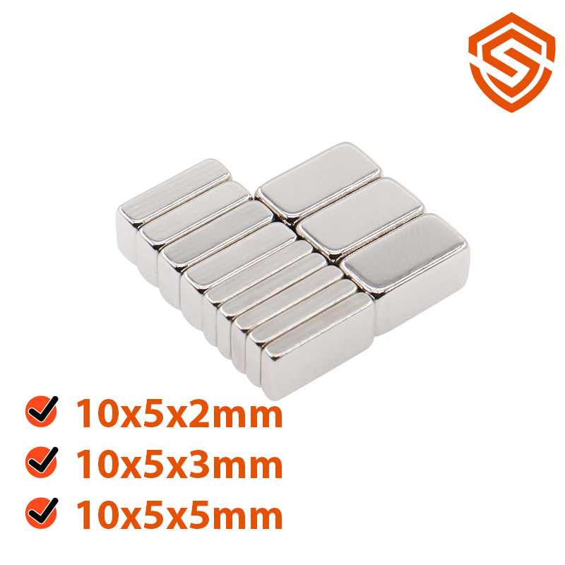 Nam châm đất hiếm 10x5x2/3/5mm