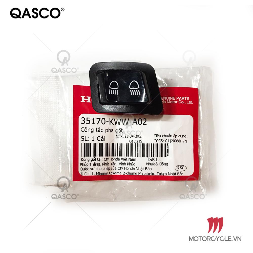Công tắc pha cốt HONDA AIR BLADE / FUTURE / VISION / WAVE và nhiều xe (35170KWWA02) QASCO