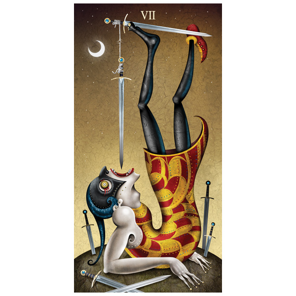 Deviant Moon Tarot Borderless Edition (Mystic House Tarot Shop) - 100% Authentic Product