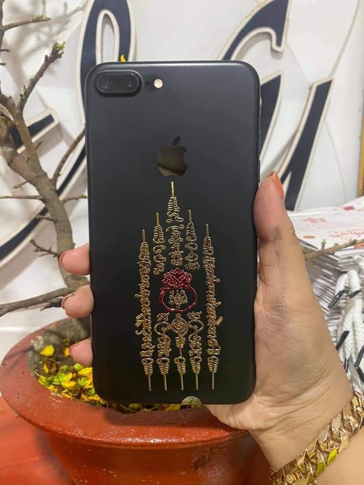 Linh phù TÚI TIỀN ĐỎ + 5 DÒNG KINH THÁI LAN