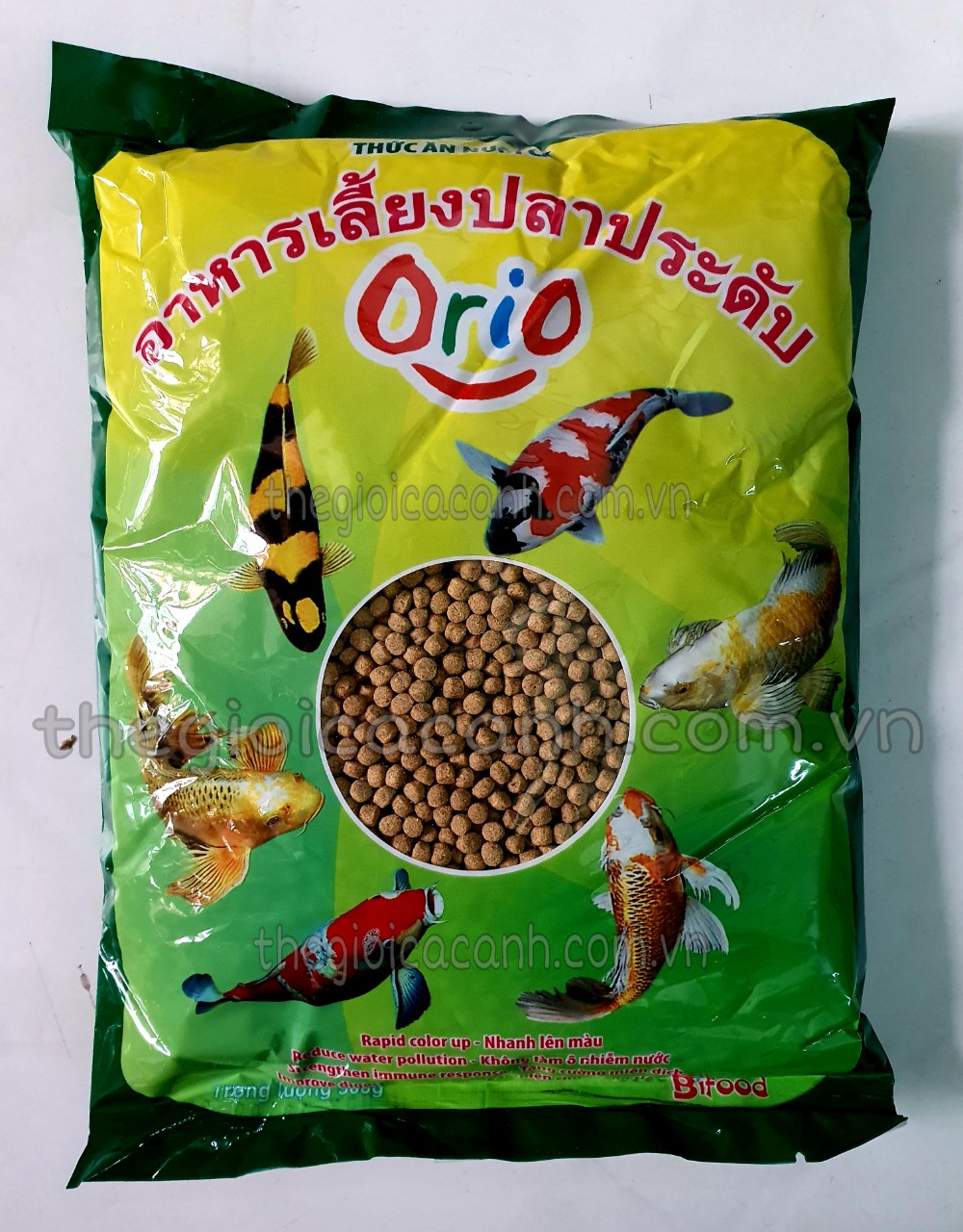 THỨC ĂN CÁ CẢNH ORIO 500gr cho cá koi, cá cảnh nhỏ
