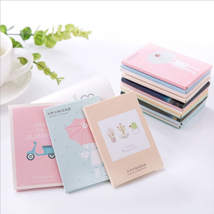 Hộp 50 Miếng Giấy Thấm Dầu Da Mặt
