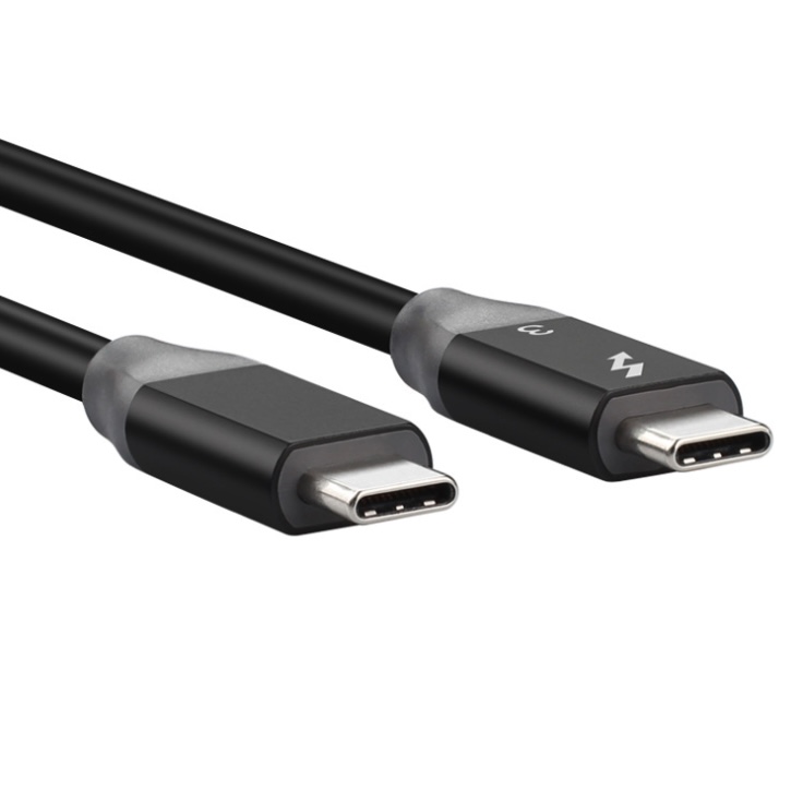 Cáp Thunderbolt 3 USB type-C chuẩn USB4 Power Delivery 100W 20V5A tốc độ 40 Gbps - BH 12th