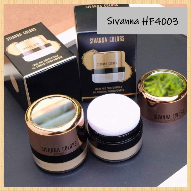 Phấn phủ bột siêu mịn Kiềm Dầu Sivanna