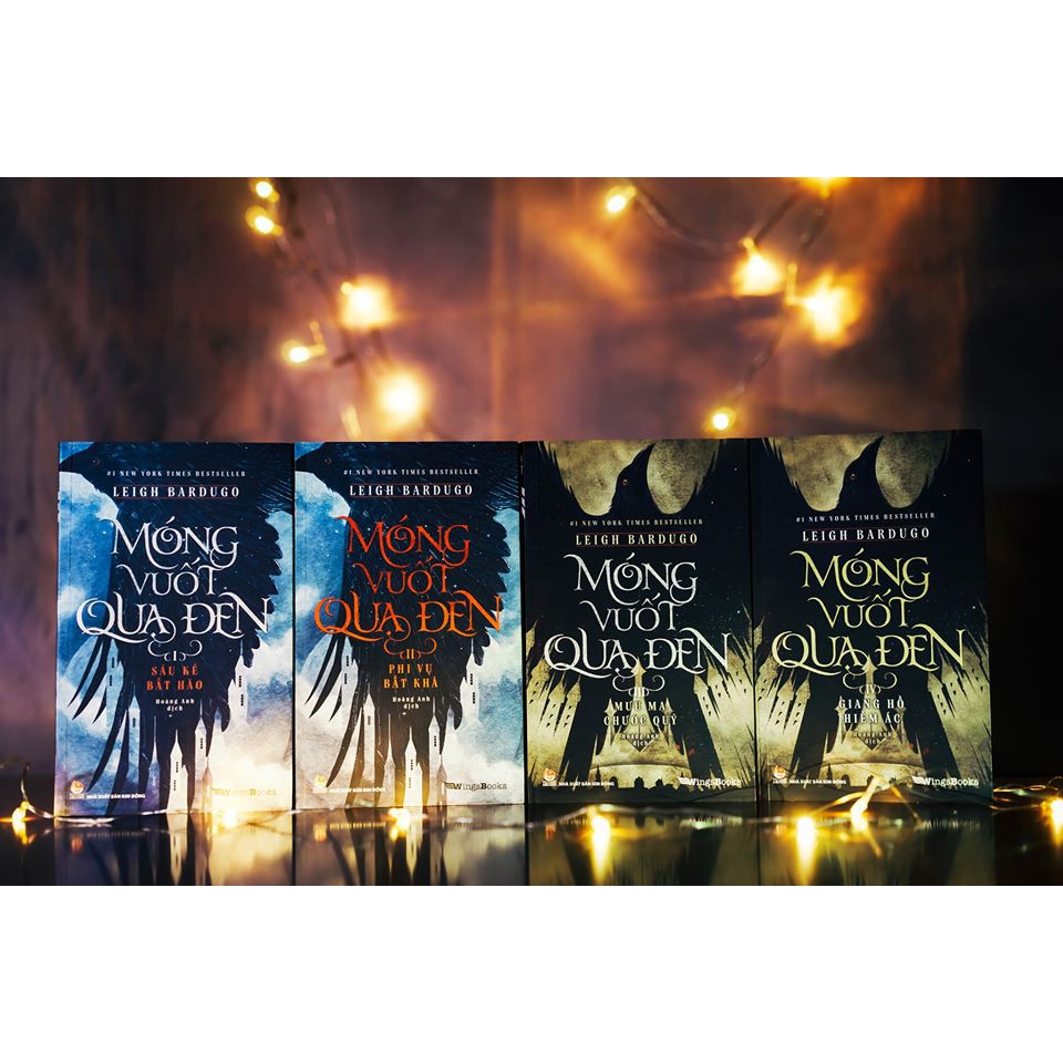 Sách - Móng Vuốt Quạ Đen - LIMITED BOXSET trọn bộ 4 tập