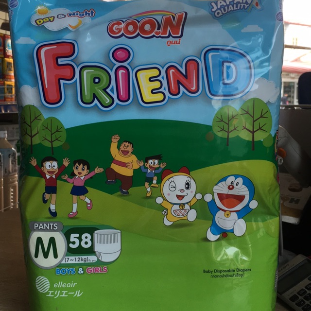 Bỉm Goo.N Friend quần M58 (7-12kg)