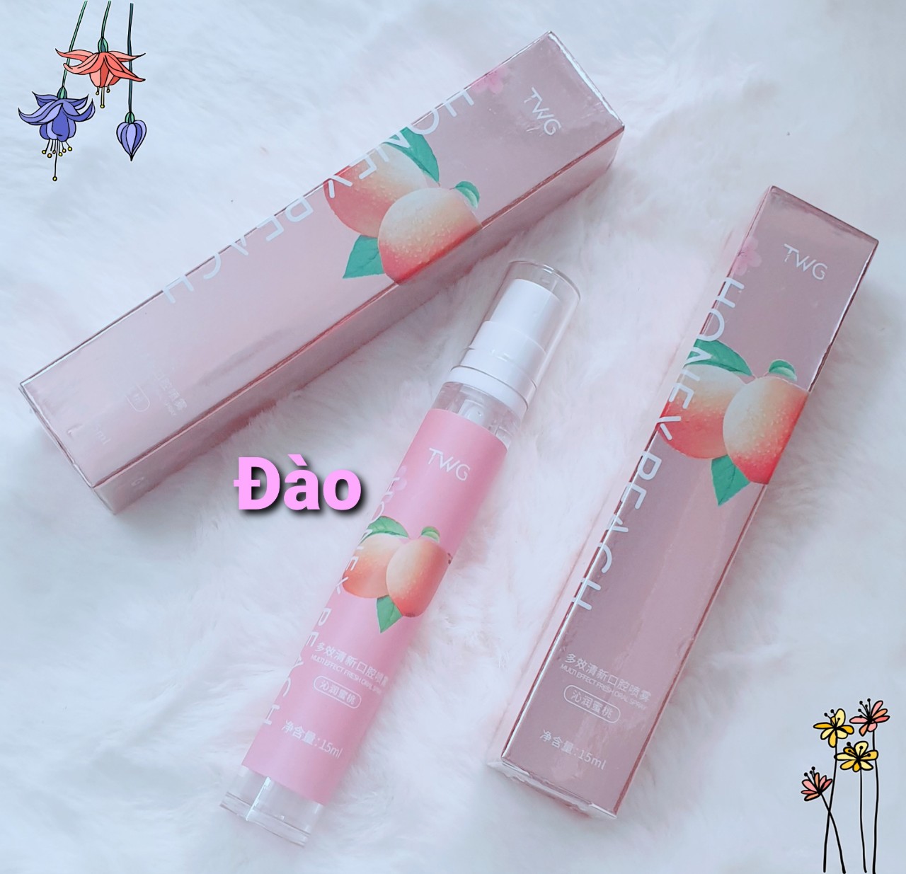XỊT THƠM MIỆNG BỎ TÚI HƯƠNG ĐÀO