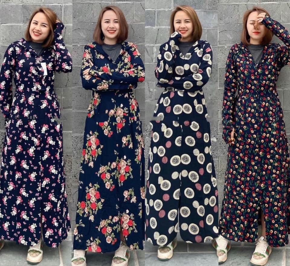 (HÀNG 2 LỚP) ÁO CHỐNG NẮNG NỮ DÁNG DÀI HÀNG 2 LỚP LANH LỤA SIÊU MÁT