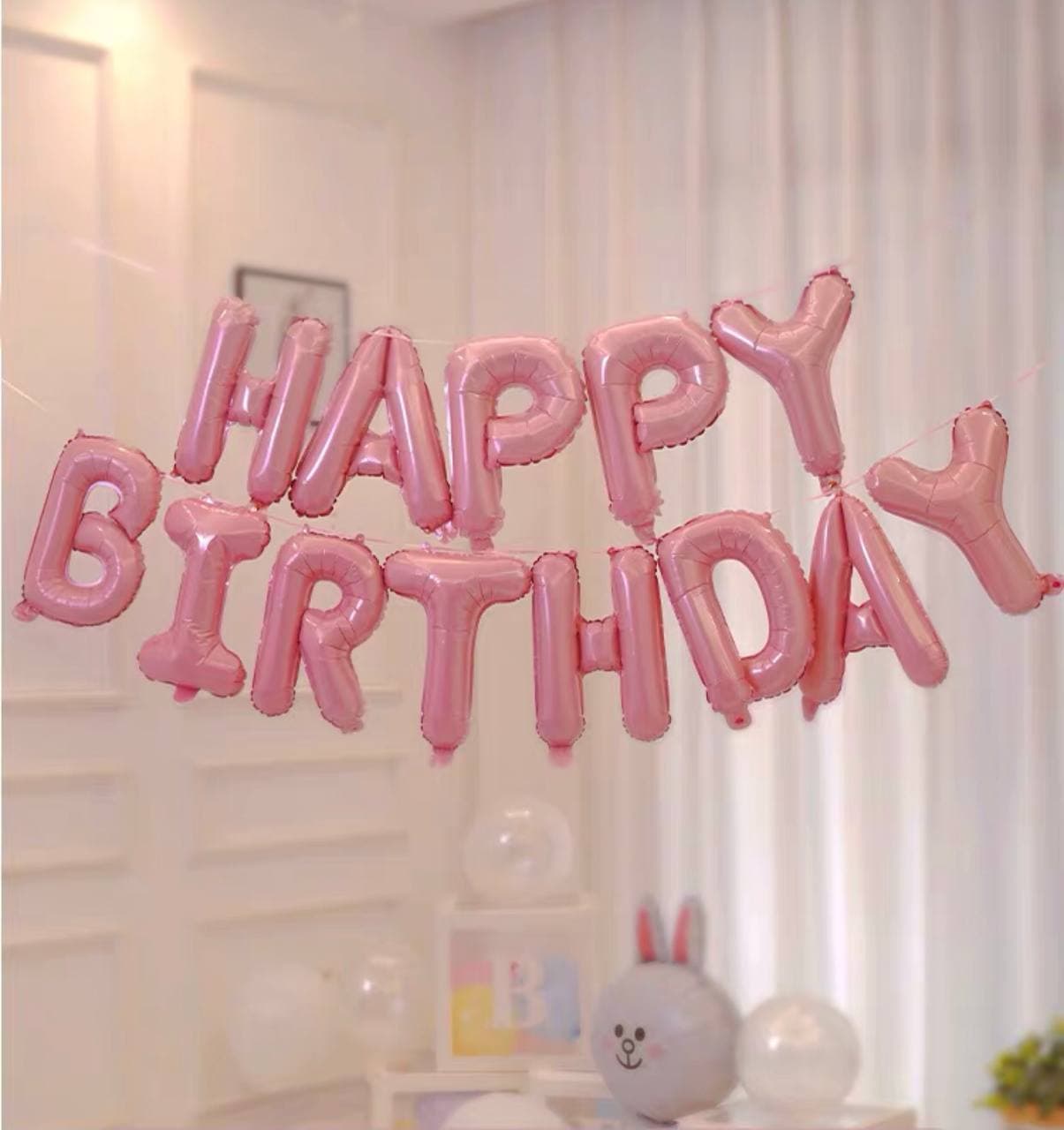 Bóng chữ Happy Birthday