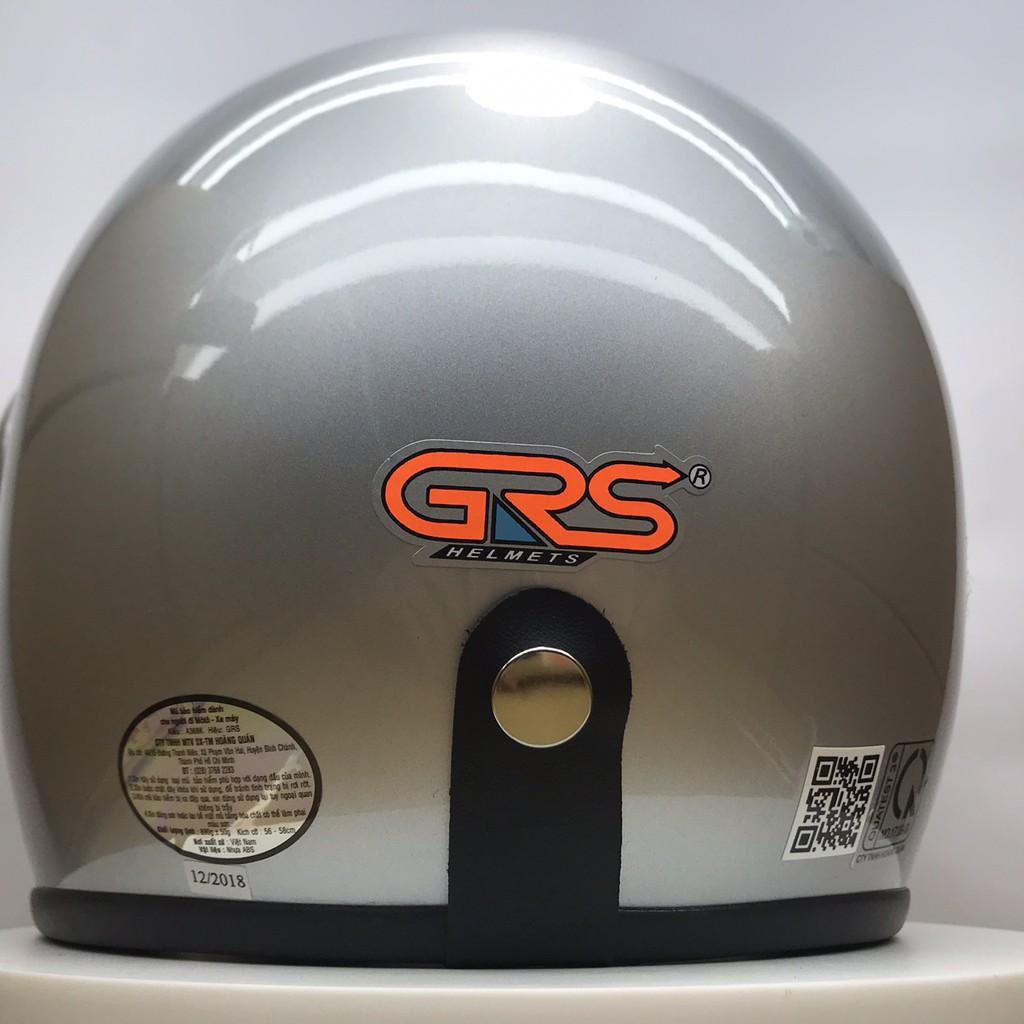 Mũ bảo hiểm 3/4 đầu GRS A368K