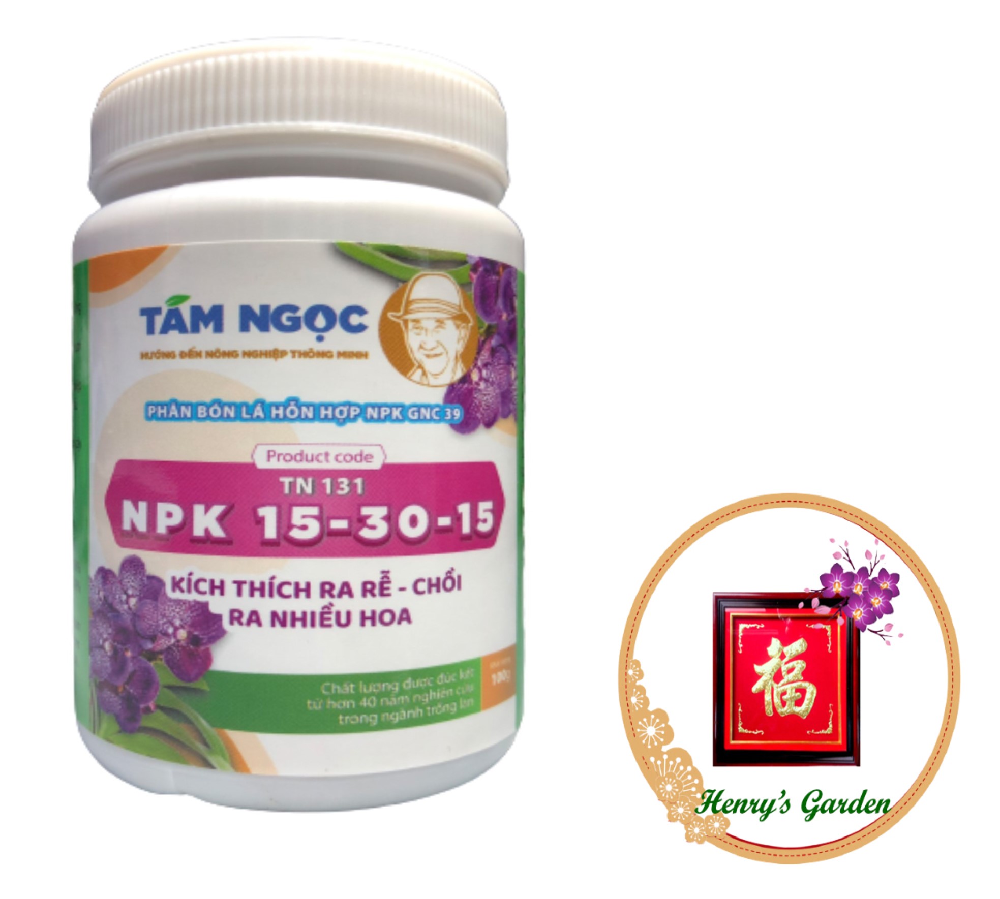 Phân bón lá hỗn hợp npk 15-30-15 tn 131 - #428a# 100g