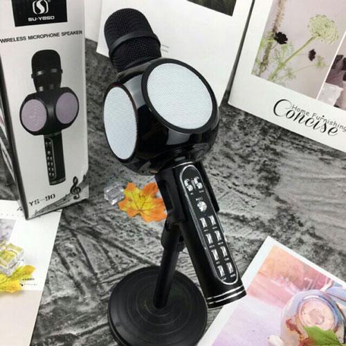 Micro karaoke bluetooth YS90 Âm Thanh Cực Chất, Loa to, bắt âm tốt