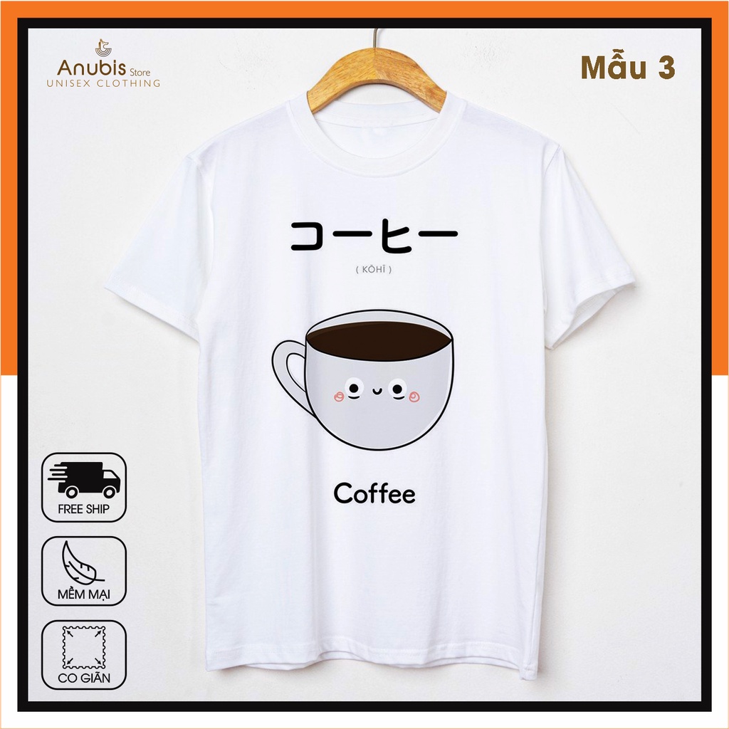 ÁO THUN NAM NỮ IN HÌNH CHIBI NHẬT SIÊU CUTE (7 MẪU)