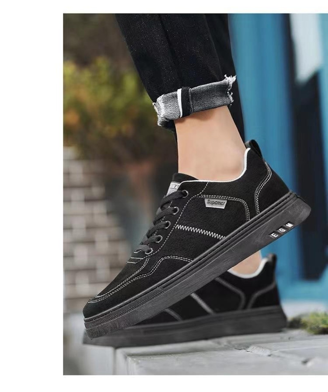 Giày Sneaker Nam, Giày Nam Thấp Cổ Da Lộn - MẪU MỚI NHẤT