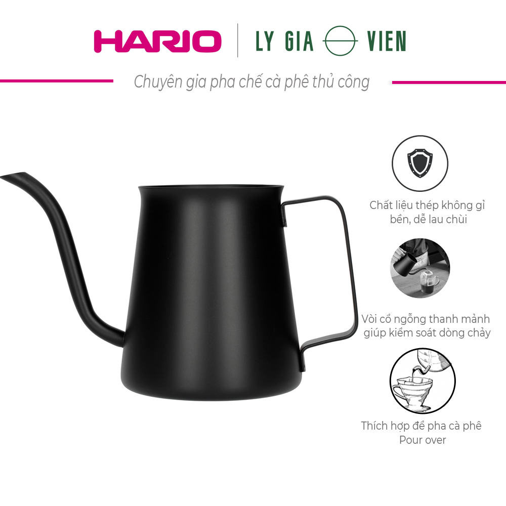 Ấm rót nước pha cà phê hario drip kettle kasuya