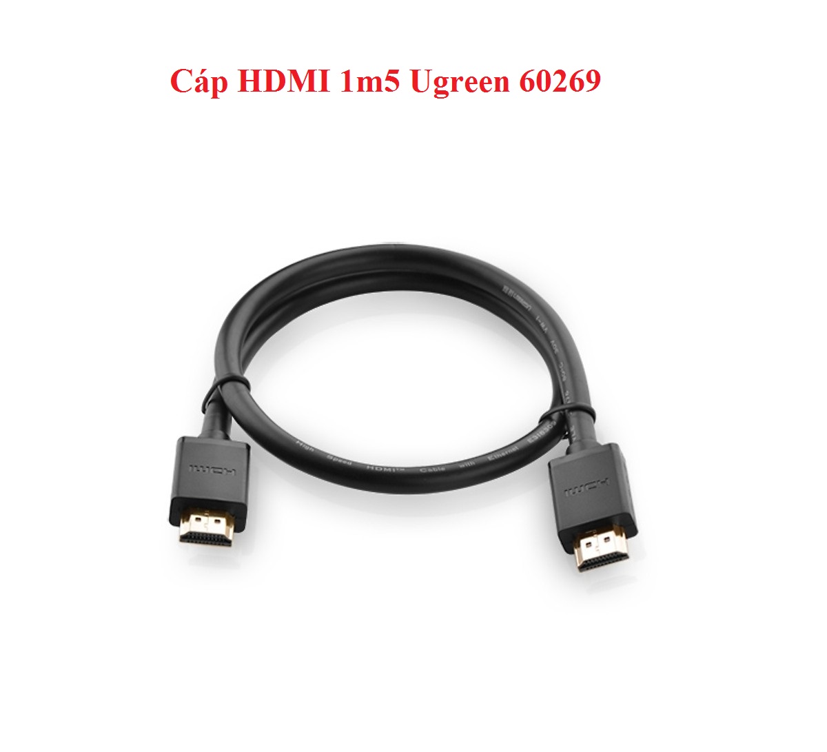 Cáp HDMI 1m5 Ugreen 60269 Chính Hãng