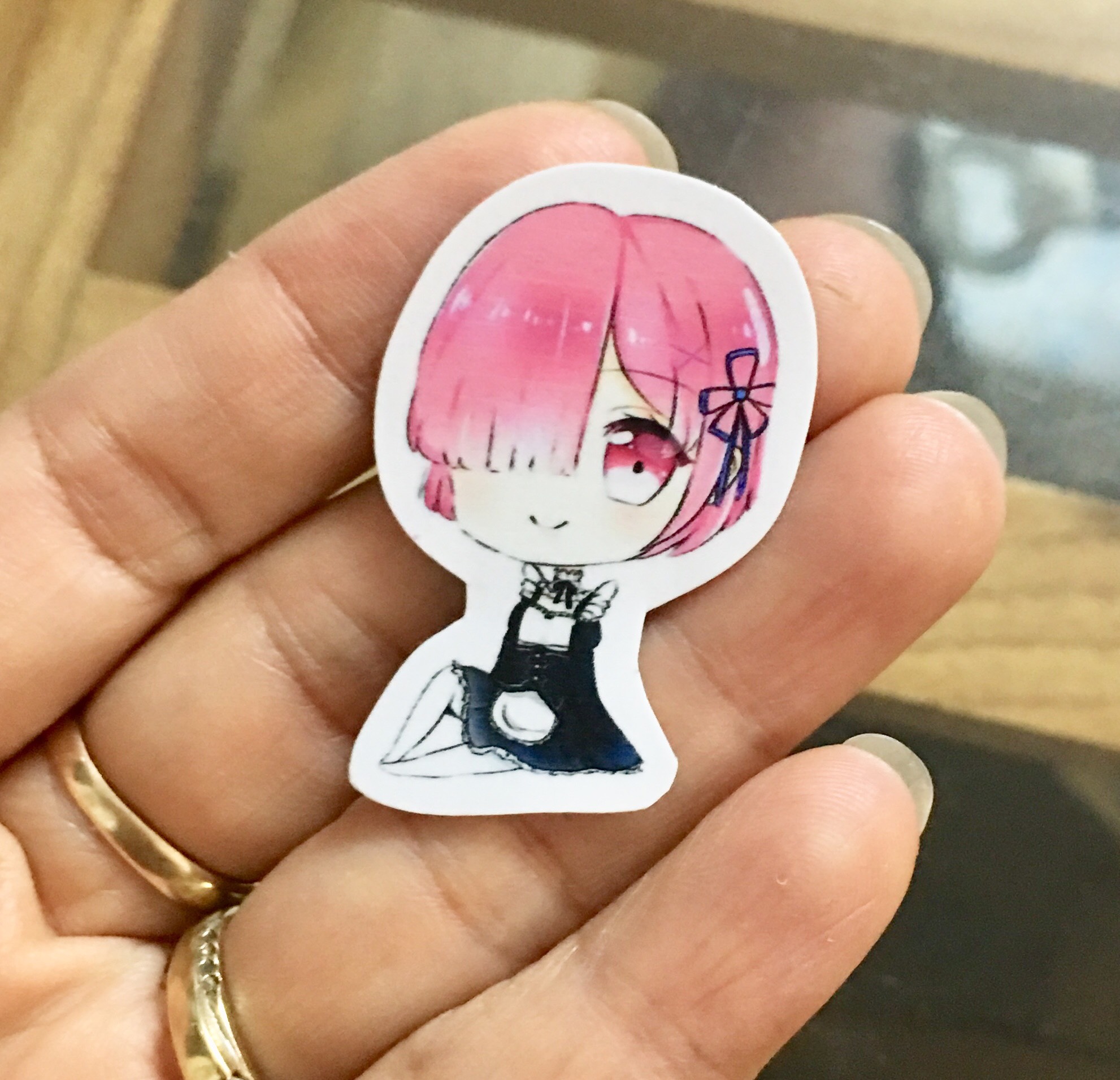 Ảnh sticker Re:ZERO combo 50 cái