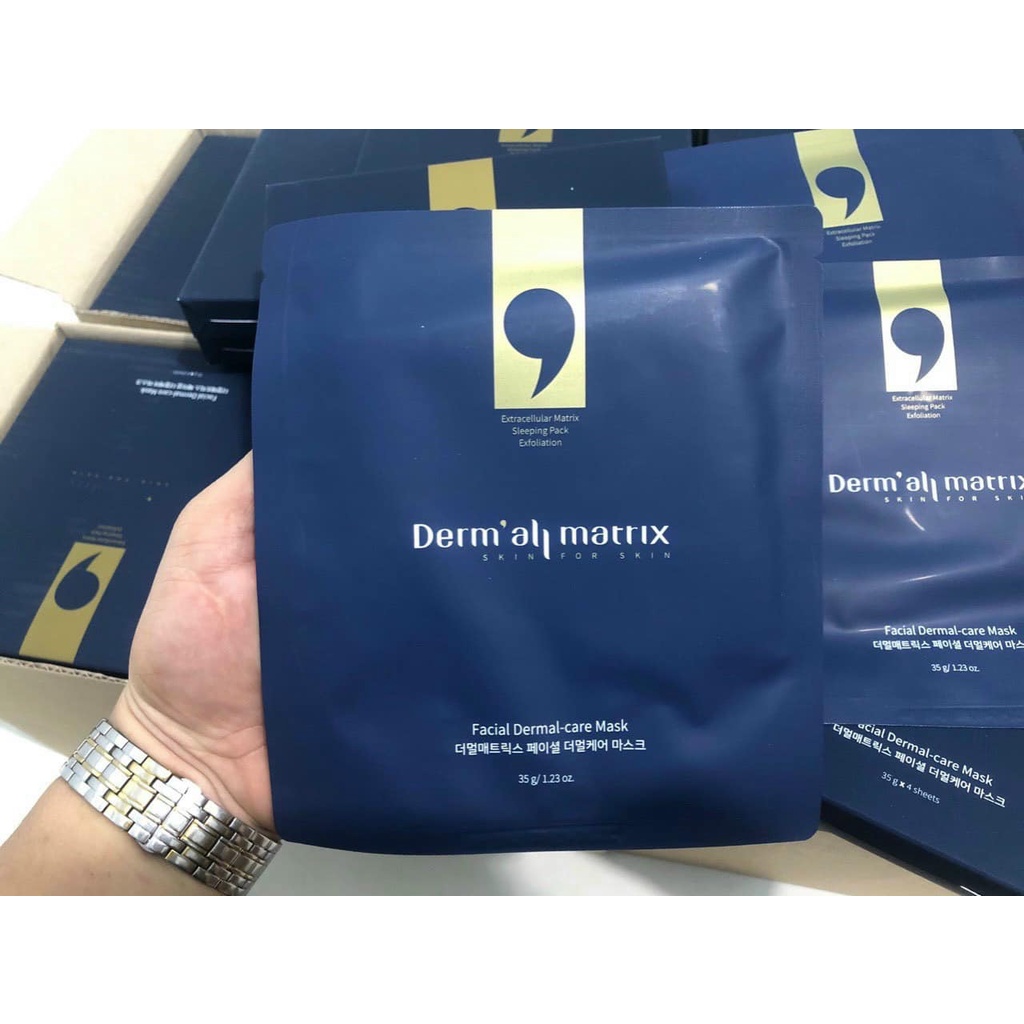 Mặt nạ thạch derm all matrix mẫu mới