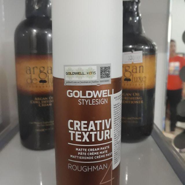 [HCM]Paste tạo kiểu Goldwell Roughman Creative Texture 100ml - Mẫu mới