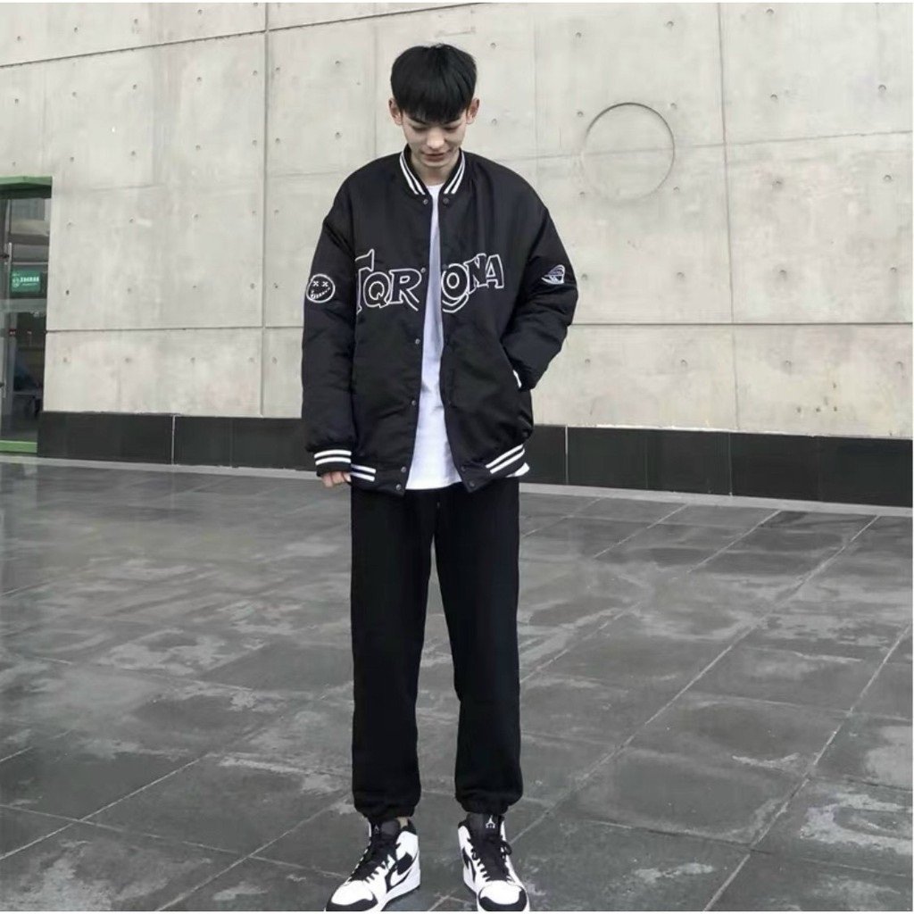Áo khoác dù bomber tqrona nam nữ chất dù 2 lớp dày dặn thời trang unisex hcm bb12