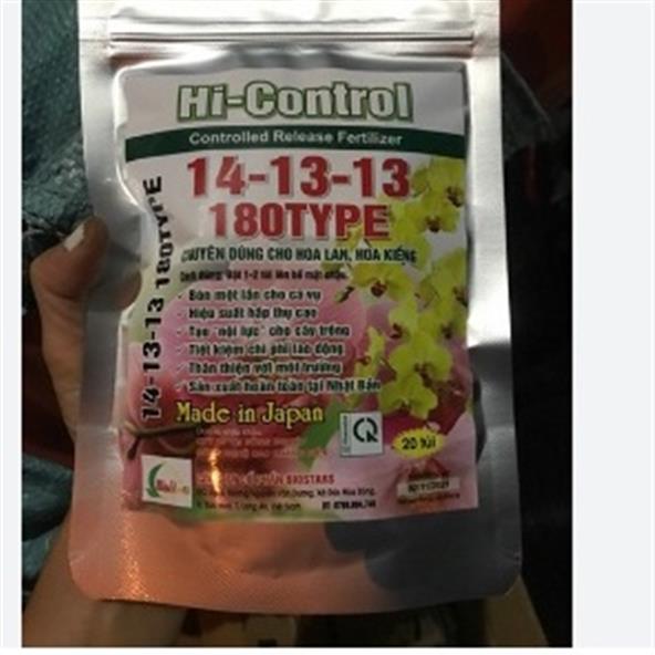 Phân chì nhật bản tan chậm túi lưới - hi contrlo 14-13-13 200gram