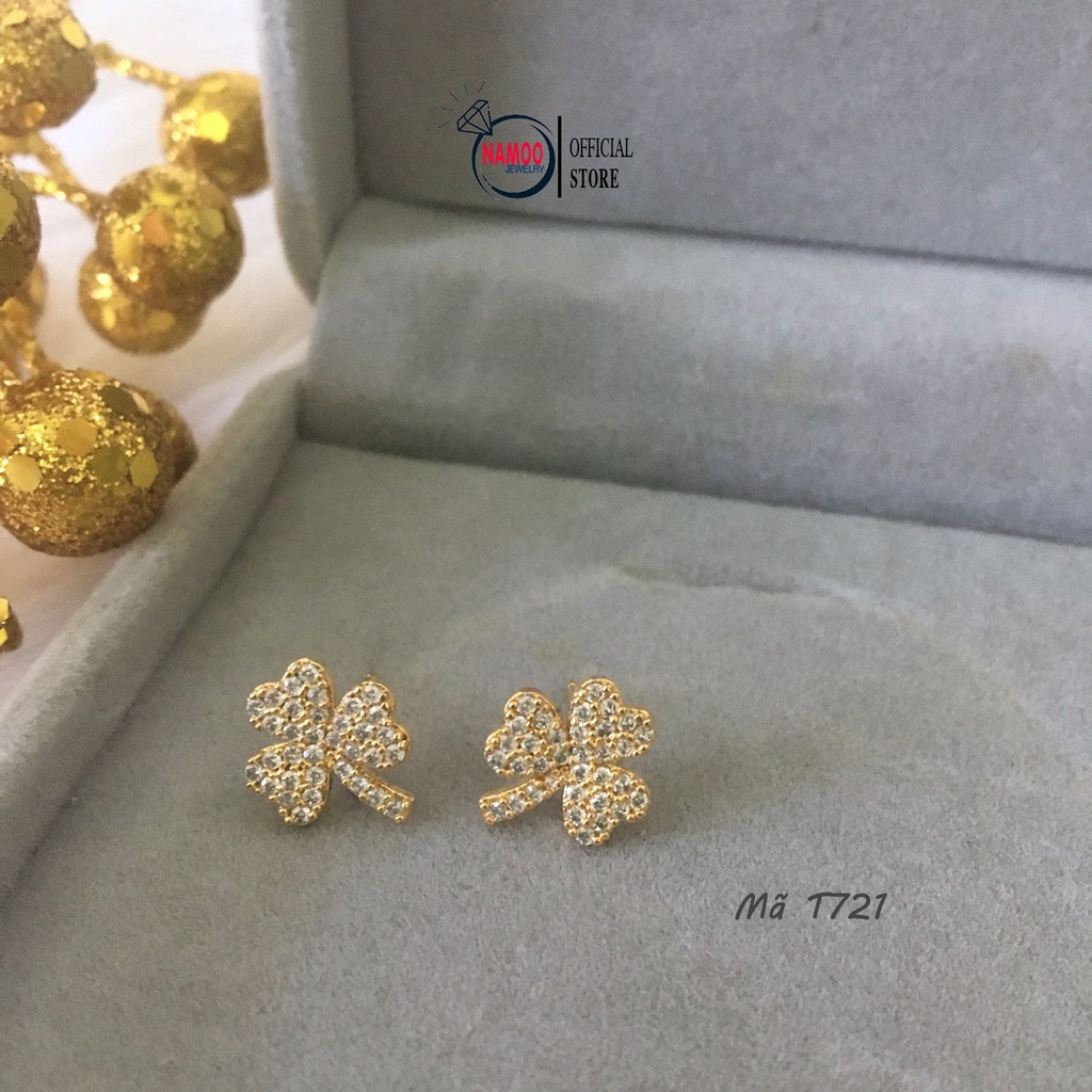 Set Dây Chuyền Và Bông Tai V556 T721 Xi Mạ Vàng