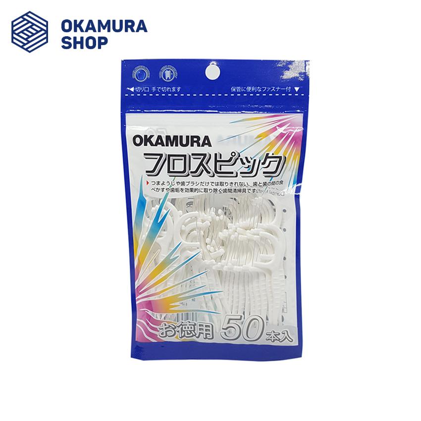 [HCM]Tăm chỉ nha khoa Okamura 50P