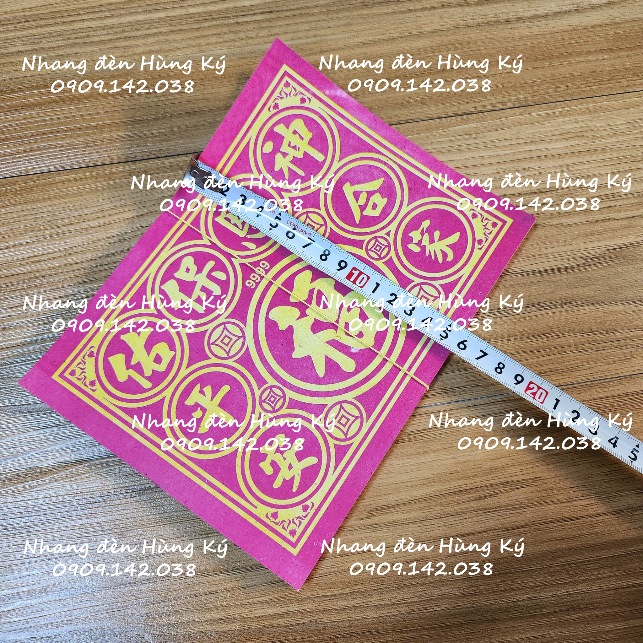 Giấy cúng bình an nhiều mẫu