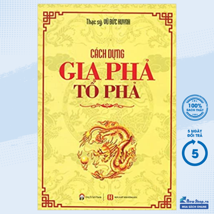 Sách - cách dựng gia phả tổ phả - newshop