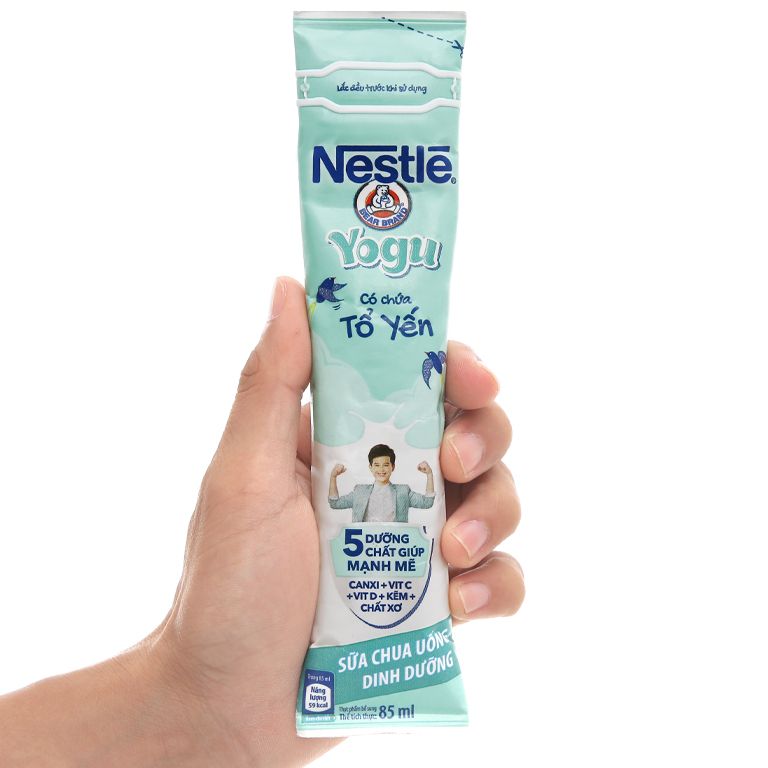 #sữa chua tổ yến thanh Nestle 85ml - (date mới 2022)