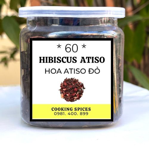 Trà Hoa Atiso đỏ sấy khô ( Hibicus tea ) dùng pha trà