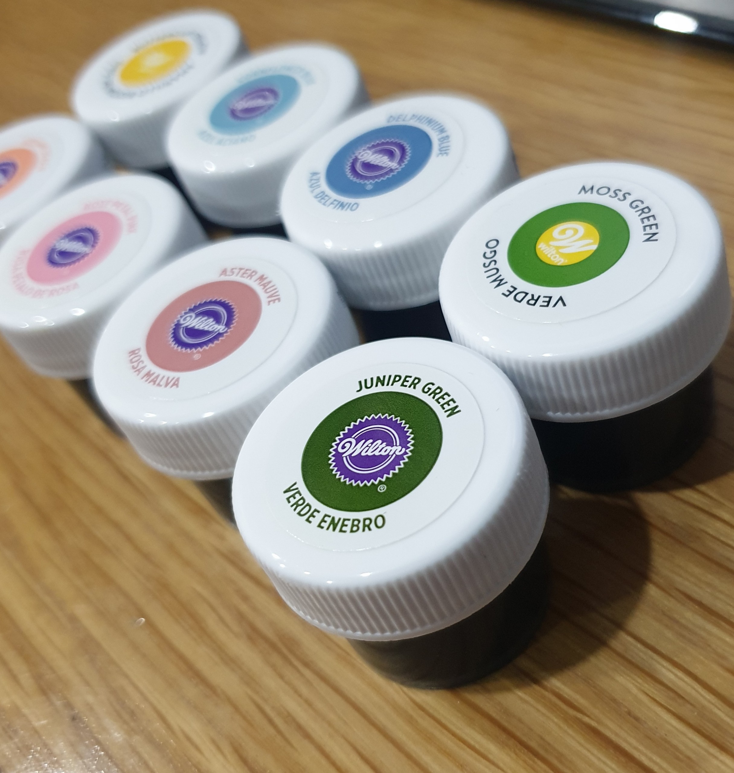 Wilton bộ 8 màu Pastel Garden - 0.5oz