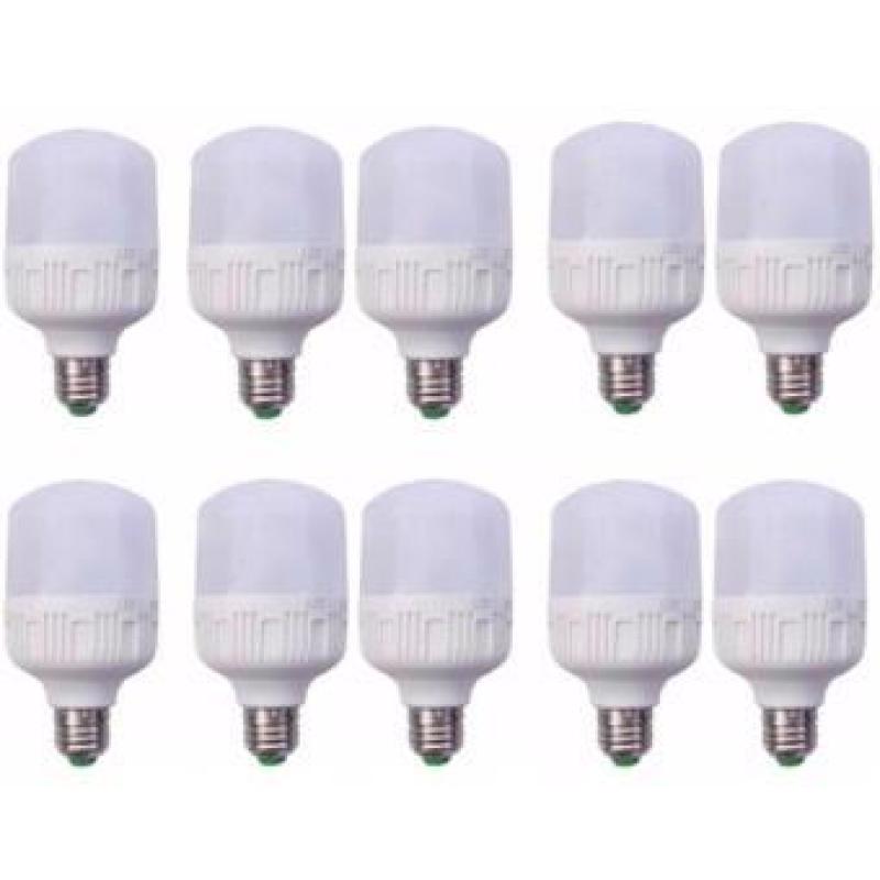 Bộ 10 LED BULB Trụ 40W (Ánh sáng trắng)