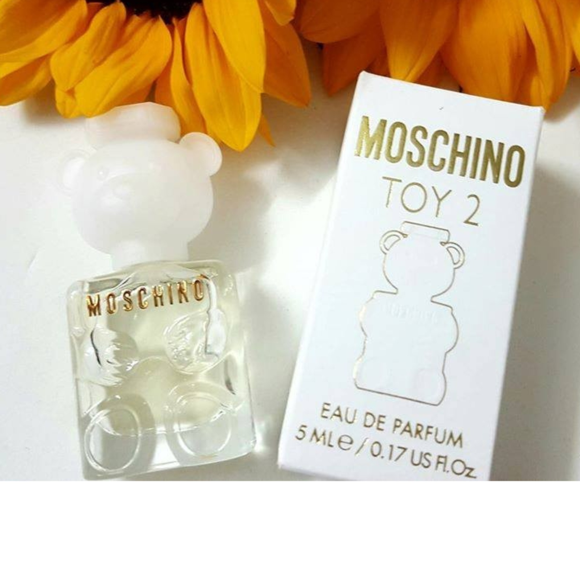 Nước hoa nữ Moschino Toy 2 EDP 5ml (Trắng)