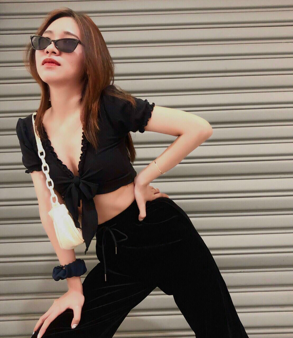Áo Croptop Buộc Nơ