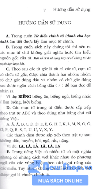 Sách - Từ điển Chính tả Tiếng Việt  - KV - Newshop