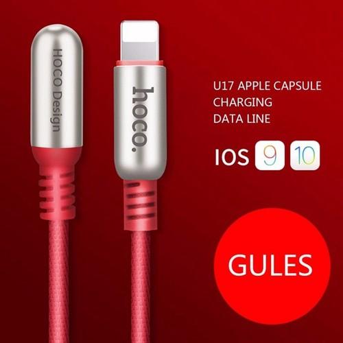 [HCM]Cáp sạc Hoco U17 for Lightning dài 1M2 sạc nhanh 2.4A