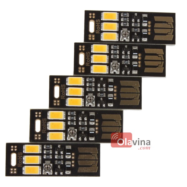 Soshine 3 Led Light Sensor USB Light