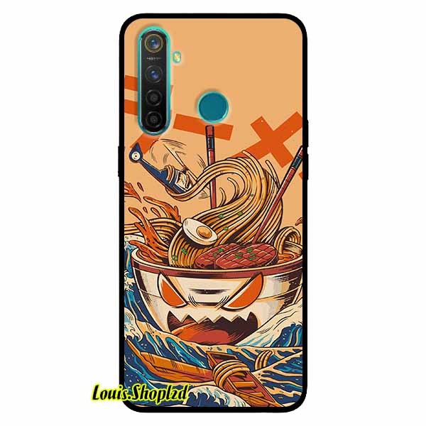 Ốp lưng dành cho realme 5 pro - realme q - bát mì udon