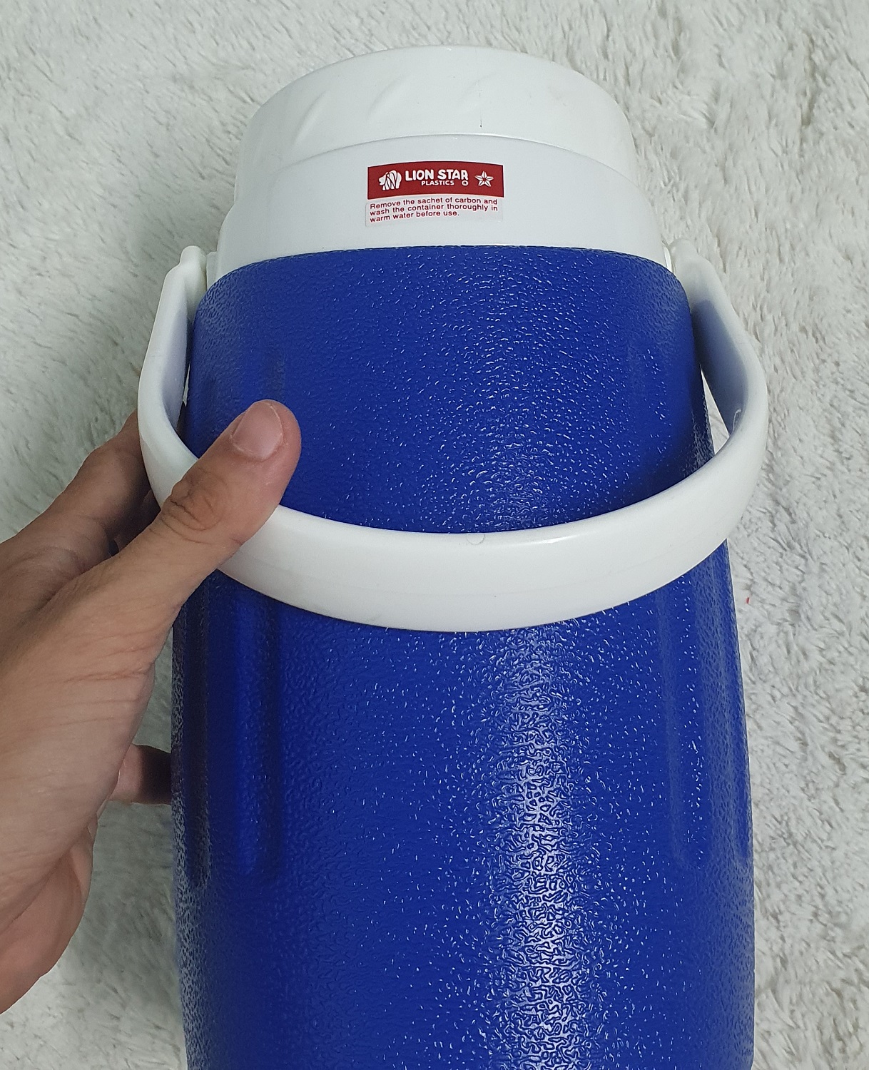 Bình Đá Có Vòi Nút Bật Sahara 2L - Lion Star D34