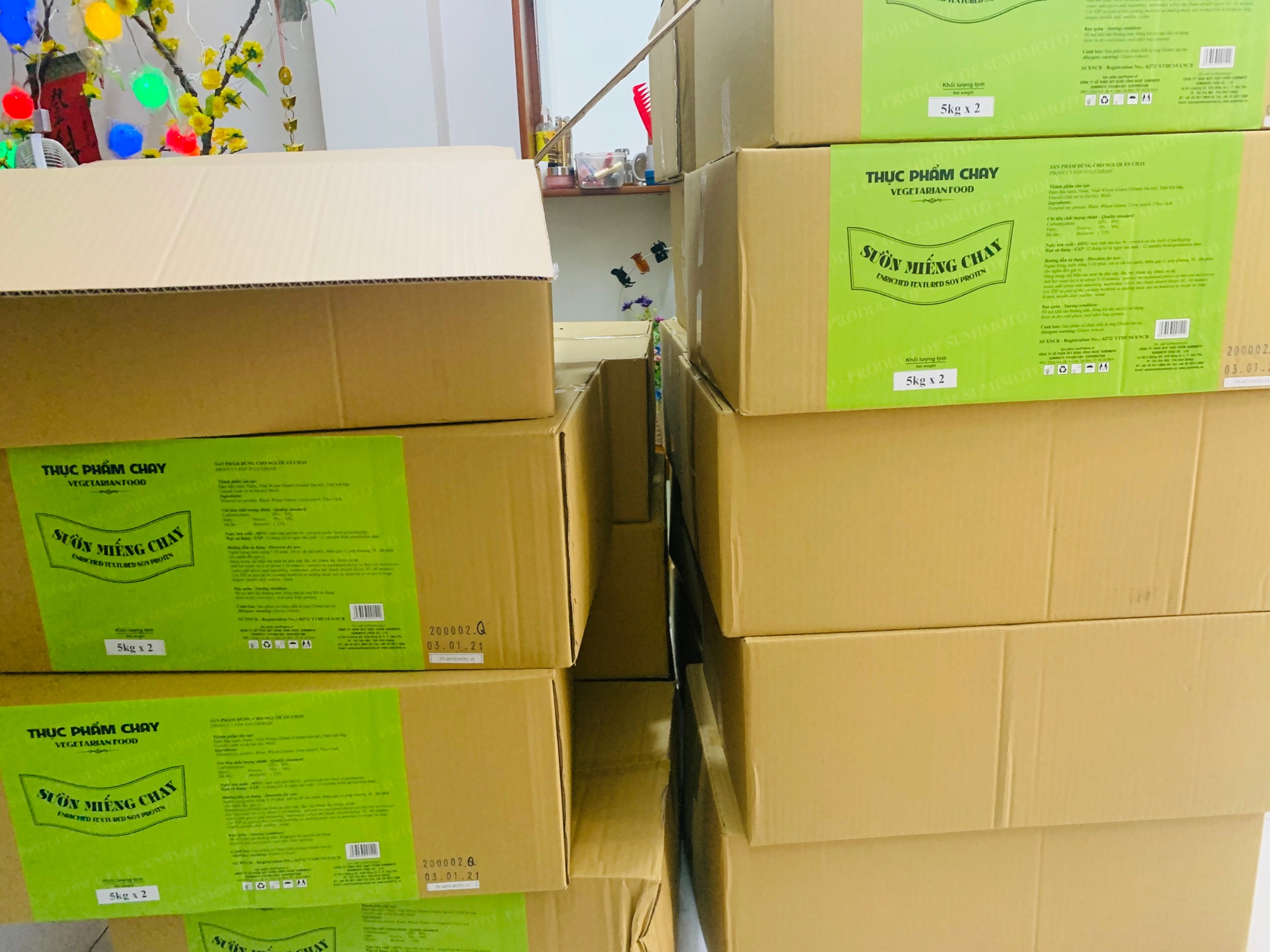 10kg SƯỜN NON CHAY (10kg )/ Công nghệ Nhật bản